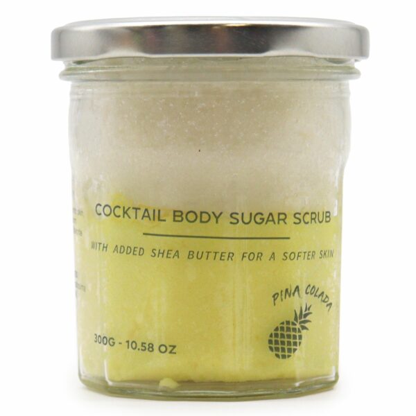 Fragranced Sugar Body Scrub - Pinacolada 300g - Image 6