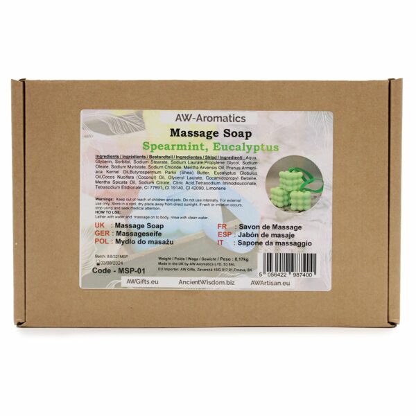 Massage Soaps - Spearmint & Eucalyptus - Image 2