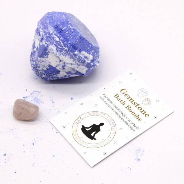 Gemstone Bath Bomb - Raspberry & Pomegranate - Image 2