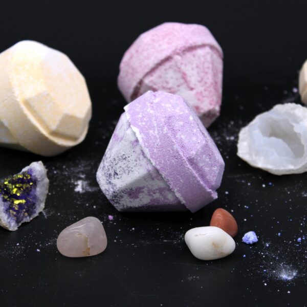 Gemstone Bath Bomb - Very Berry - Image 3