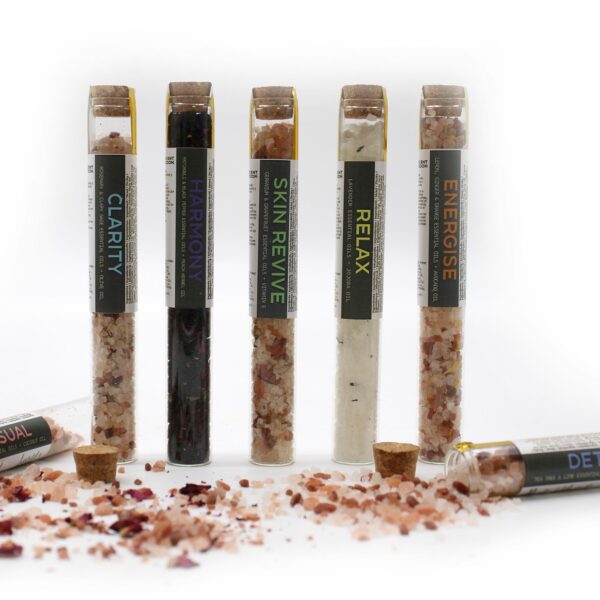 Bath Salts in Vials - Gift Pack of 7 - Image 2