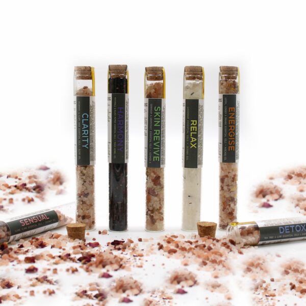 Bath Salts in Vials - Gift Pack of 7 - Image 5