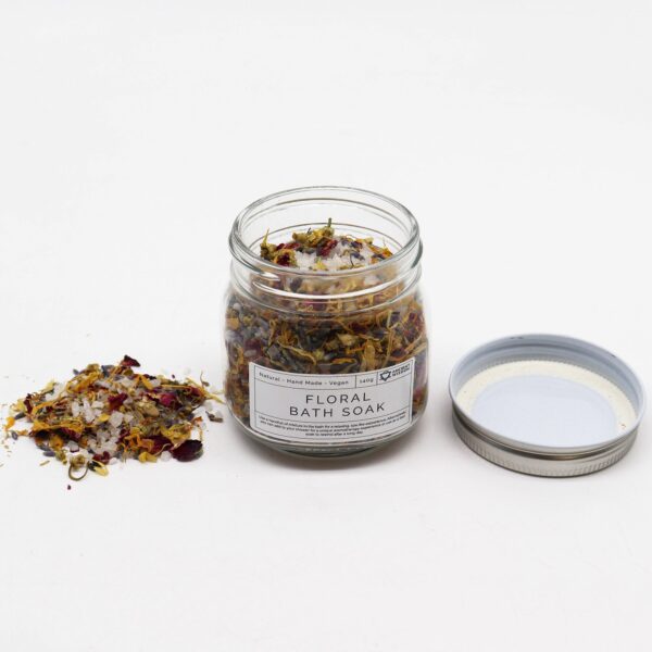 Floral Bath Soak - Natural - 140g - Image 2
