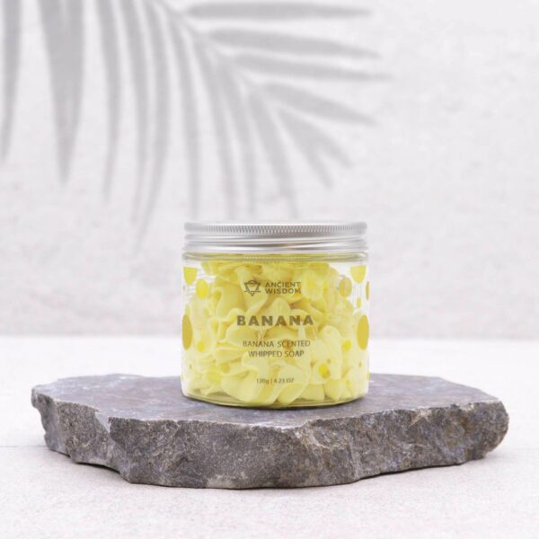 Banana Whipped Soap 120g - Image 7