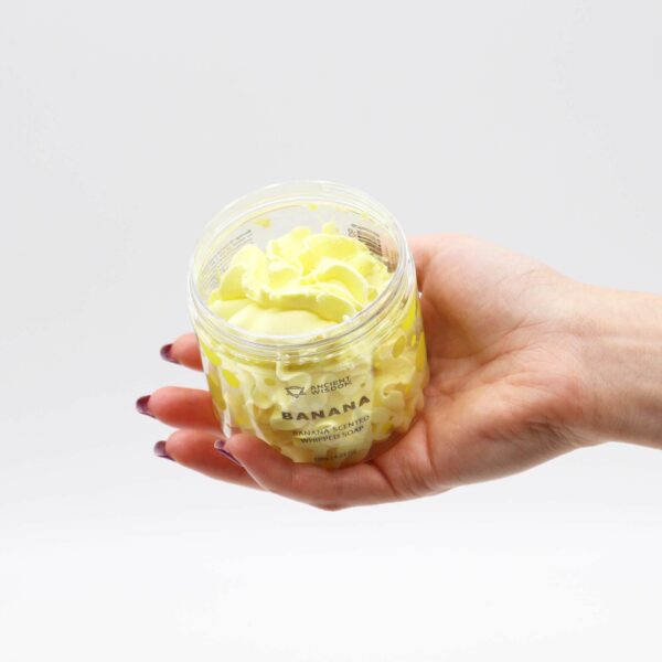 Banana Whipped Soap 120g - Image 8