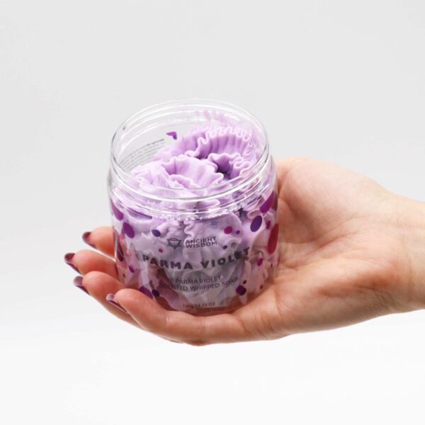 Parma Violet Whipped Soap 120g - Image 7