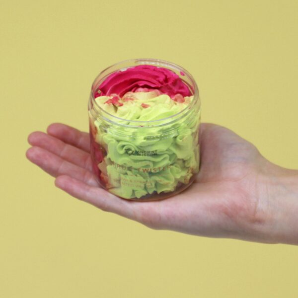 Strawberry & Kiwi Whipped Soap 120g - Image 4
