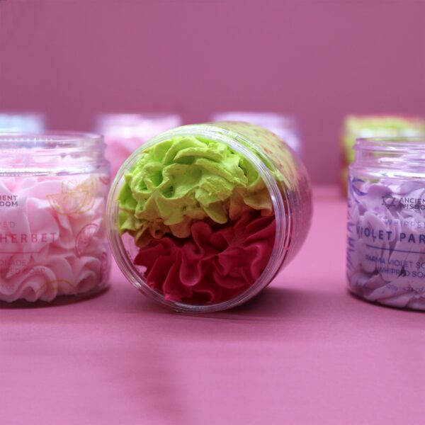 Strawberry & Kiwi Whipped Soap 120g - Image 5