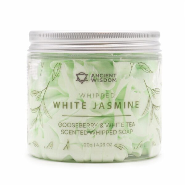 Gooseberry & White Tea Whipped Soap 120g - Image 2
