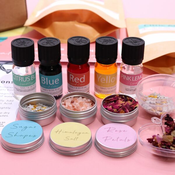 Bath Bomb Kit - Rose & Bubblegum - Image 5