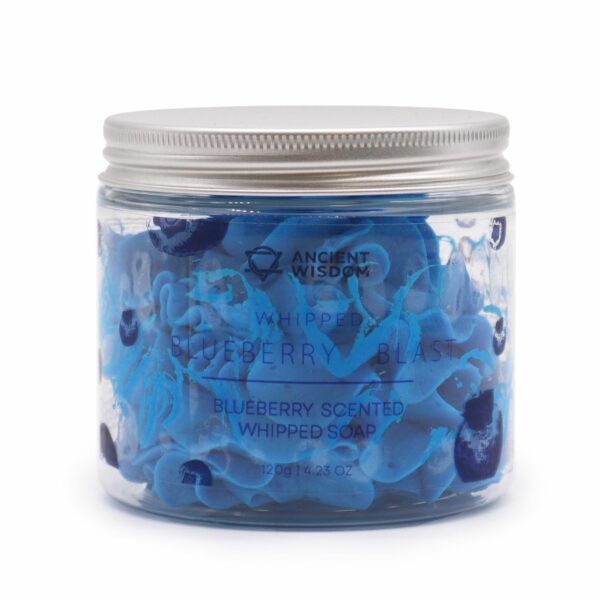 Blueberry Whipped Soap 120g - Image 3
