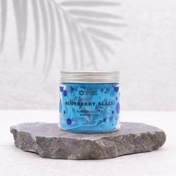 Blueberry Whipped Soap 120g - Image 7