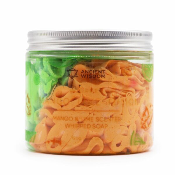 Mango & Lime Whipped Soap 120g - Image 5
