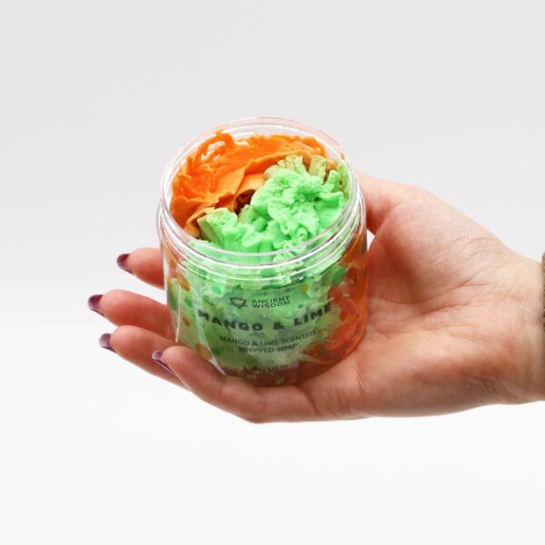 Mango & Lime Whipped Soap 120g - Image 8