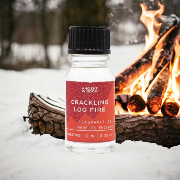 Crackling Log Fire Fragrance Oil 10ml - Image 3