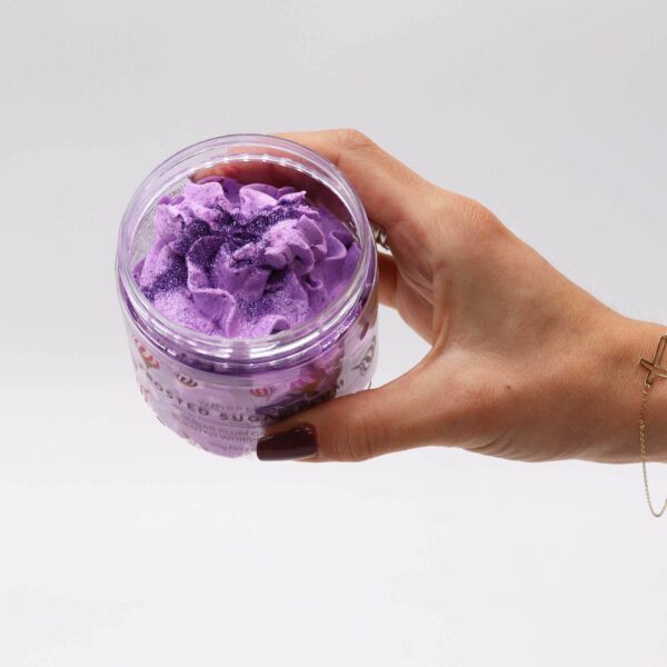 Frosted Sugar Plum Whipped Soap 120g - Image 4