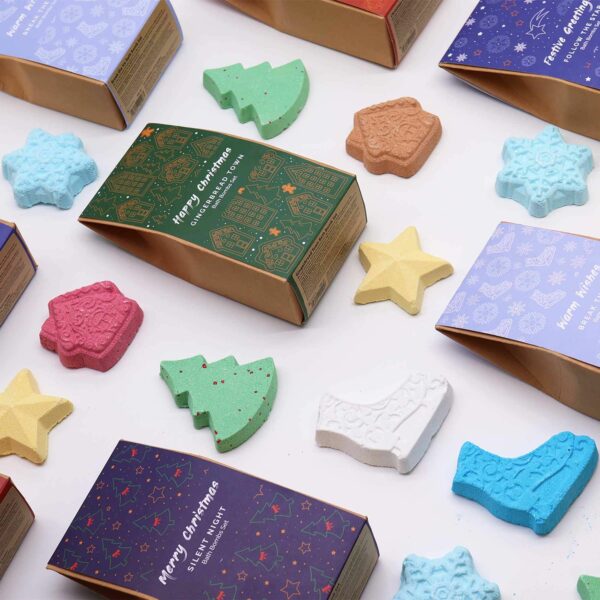Christmas Wish List Christmas Bath Bomb Gift Pack - Image 2