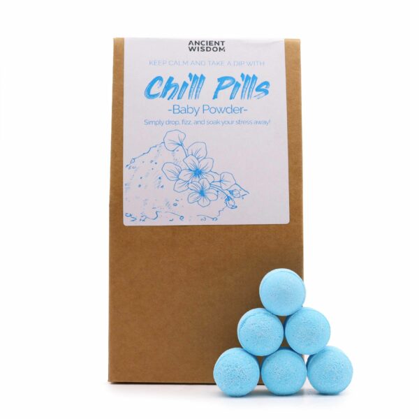 Chill Pills Gift Pack 350g - Baby Powder - Image 2