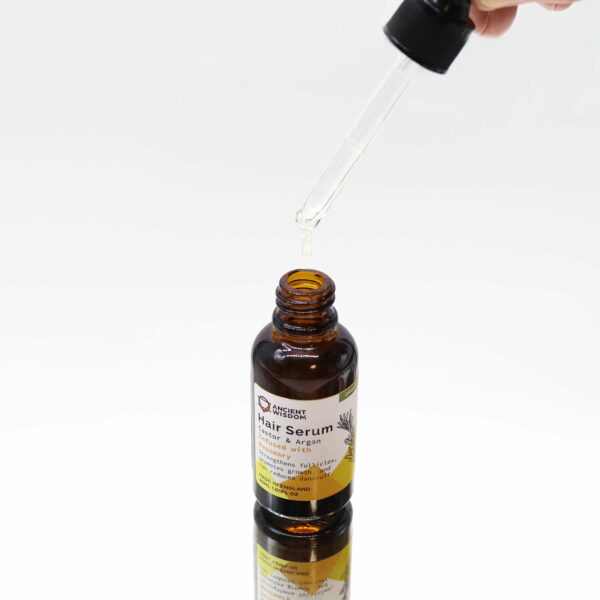 Organic Hair Serum 30ml - Rosemary - Image 2