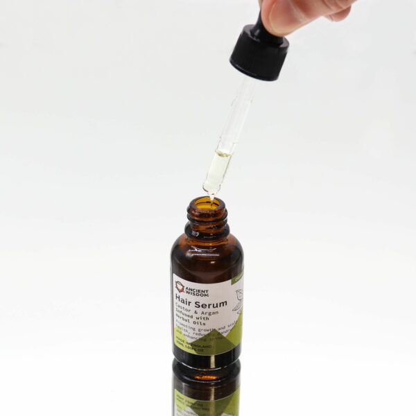 Organic Hair Serum 30ml - Herbal - Image 2