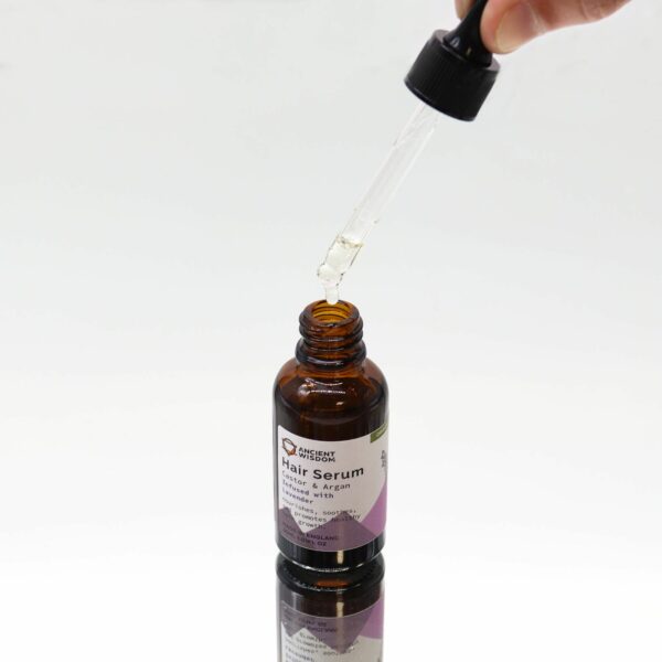 Organic Hair Serum 30ml - Lavender - Image 2