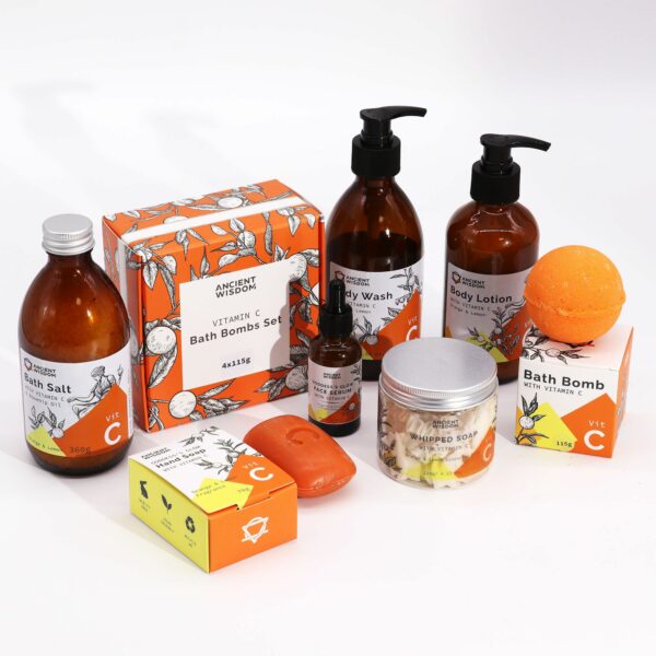 Vitamin C Infused Bath Bomb with Essential Oils - Image 2