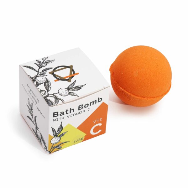 Vitamin C Infused Bath Bomb with Essential Oils - Image 3
