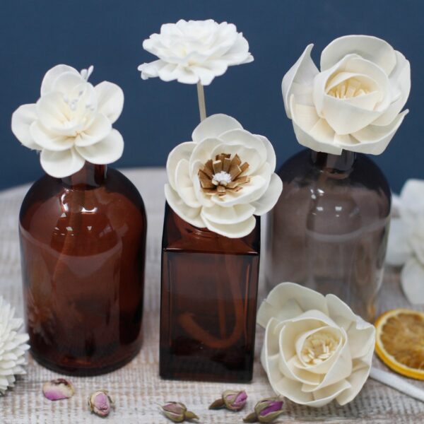 Natural Diffuser Flowers - Lrg Lotus on String - Image 10