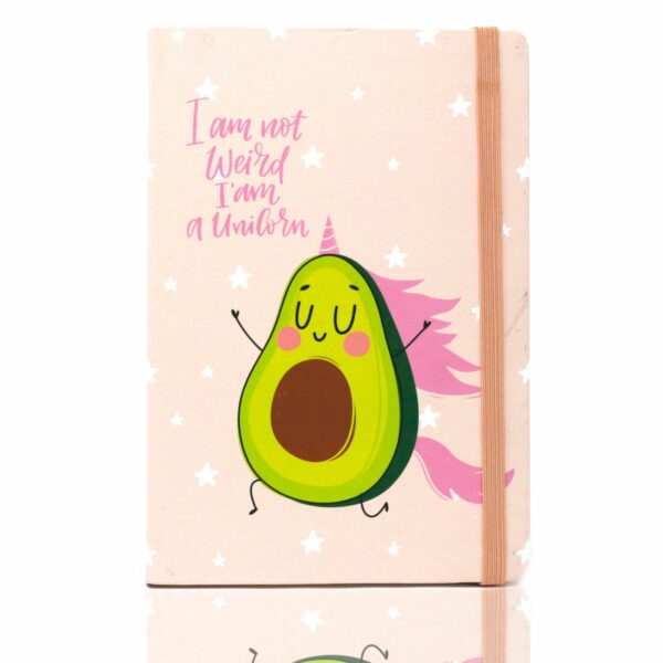 Cool A5 Notebook - Assorted Designs - Crazy Avocado - Image 4