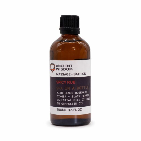 Spicy Rub Massage Oil - 100ml - Image 4