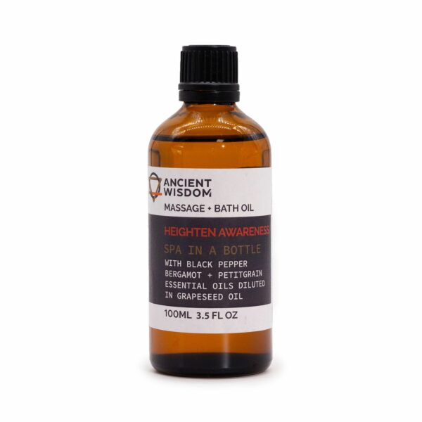 Heighten Awareness Massage Oil - 100ml - Image 4