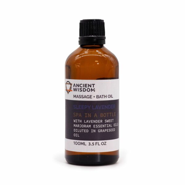 Sleepy Lavender Massage Oil - 100ml - Image 4