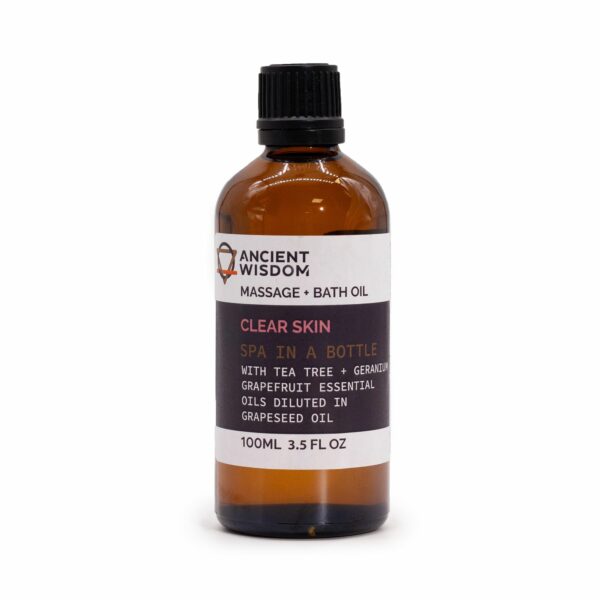 Clear Skin Massage Oil - 100ml - Image 4