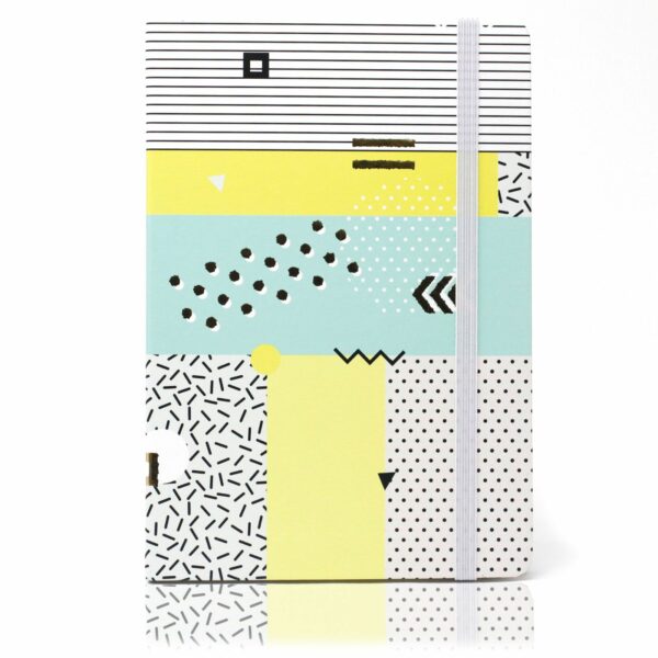 Cool A5 Notebook - Assorted Designs - Golden Abstract - Image 6