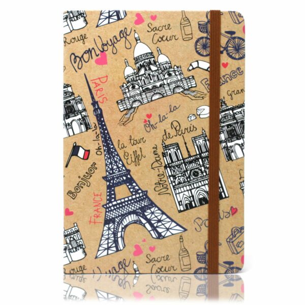 Cool A5 Notebook - Assorted Designs - Travel - Image 4