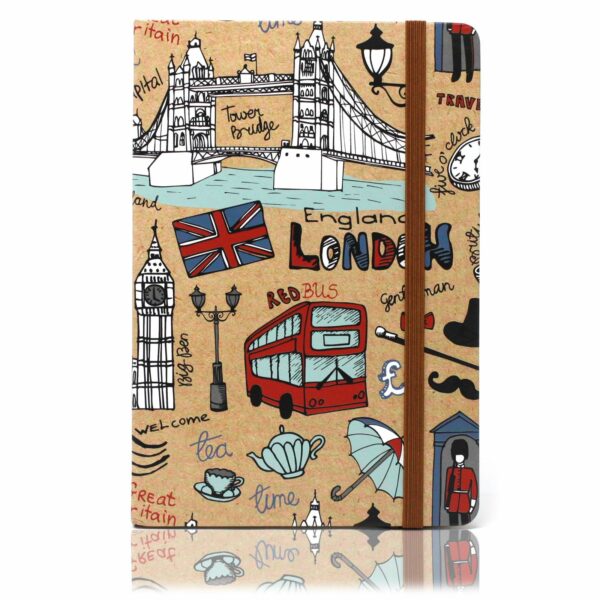 Cool A5 Notebook - Assorted Designs - Travel - Image 5
