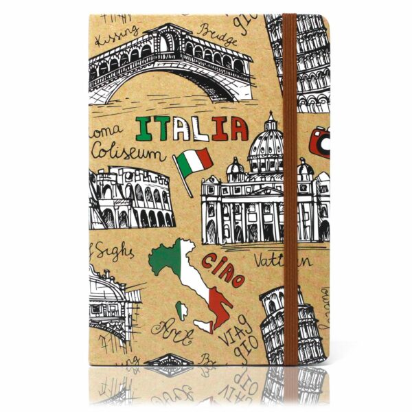 Cool A5 Notebook - Assorted Designs - Travel - Image 6