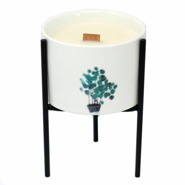 Iron Botanical Candle Holder - Image 2
