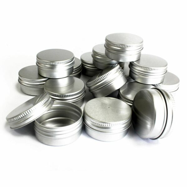 Aluminium Tins - 38x19mm - Image 2