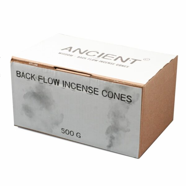 Back Flow Incense Cones - Nagchampa  (approx 225 pcs) 500g - Image 2