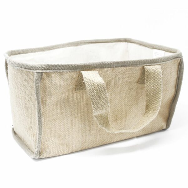 Lrg Shopping Basket - 33x18x20cm - Nat - Image 2