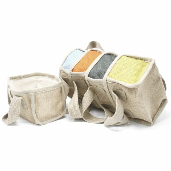 Mini Shopping Basket - 16x10x12cm - Charcoal - Image 4