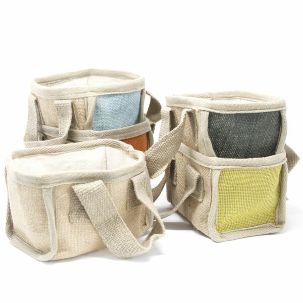 Mini Shopping Basket - 16x10x12cm - Charcoal - Image 5