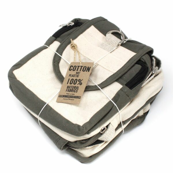 Natural Travel Bag - Charcoal - Image 4